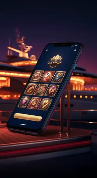 Illustrazione di diversi giochi esclusivi di Winorama Casino, tra cui slot e gratta e vinci colorati, con il logo del casinò in evidenza e un'interfaccia di gioco dinamica
